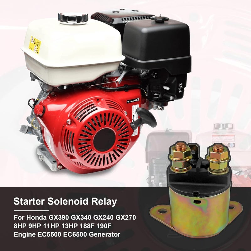 Oceanair GX390 Starter Solenoid Relay for Predator 420 cc for Honda GX390 GX340 GX240 GX270 8HP 9HP 11HP 13HP 188F 190F Engine EC5500 EC6500 Generator 63968 63970 - Image 5